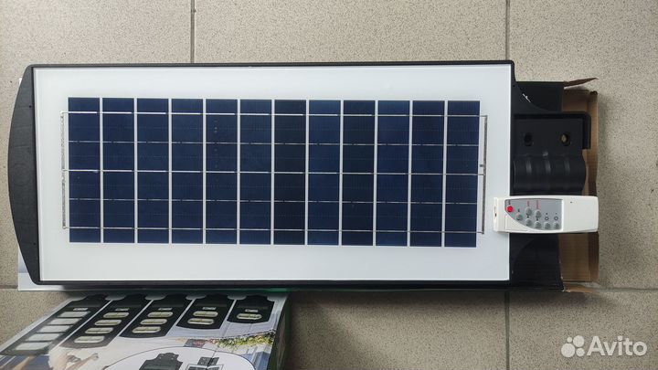 Уличный LED светильник на солнечных батареях