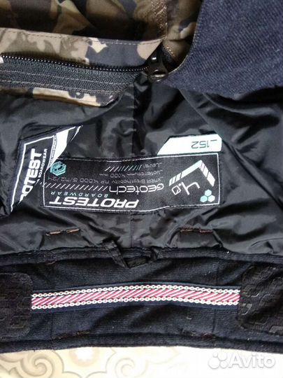 Зимние брюки для девочки 152 Protest