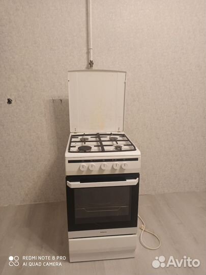 Газовая плита с электрической духовкой Hansa