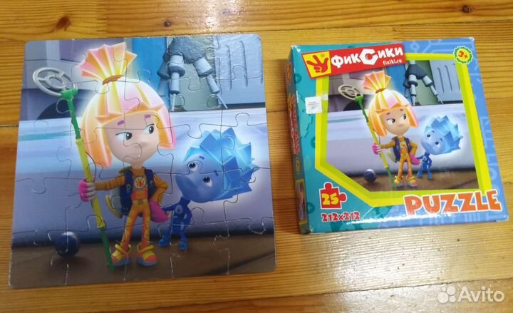 Пазлы Фиксики Винни Пух и другие