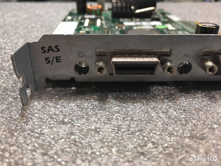 Двух портовый контроллер Dell SAS 5/E Part №W8130