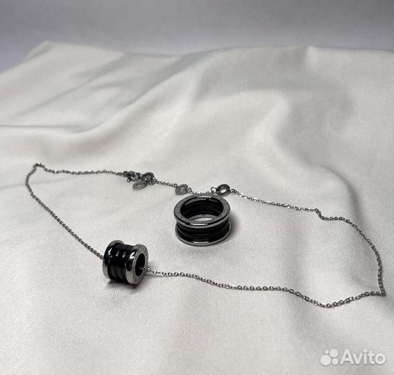 Подвеска и кольцо Bvlgari