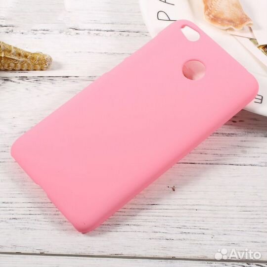 Силиконовый чехол на Xiaomi Redmi 4X цвет розовый