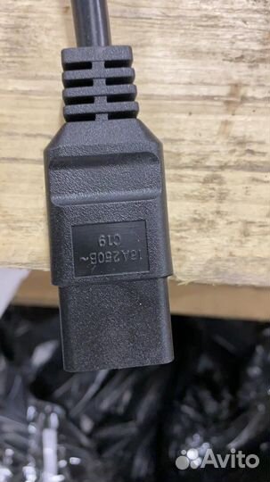 Кабель питания c19 1,5мм