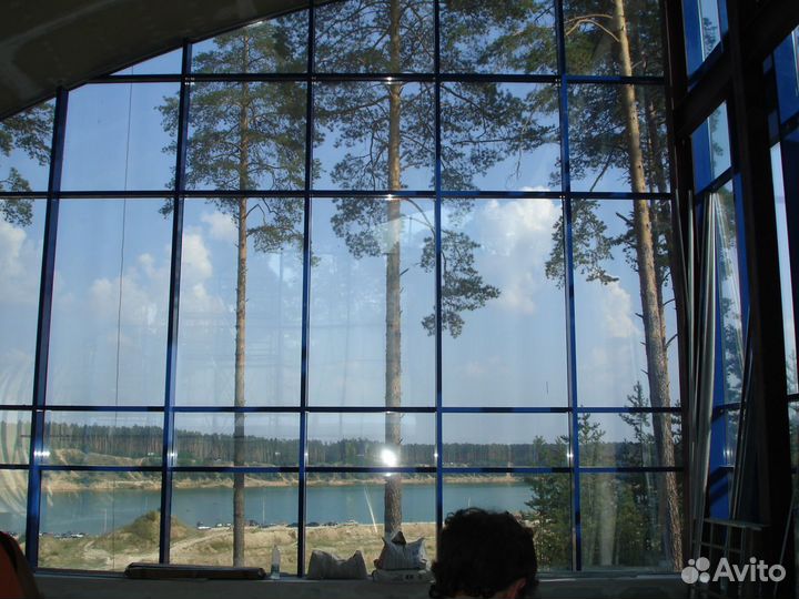 Алюминиевые витражи 23000 на 3500