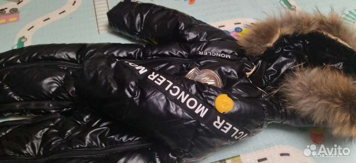 Зимний детский комбинезон Moncler 1-1.5 года
