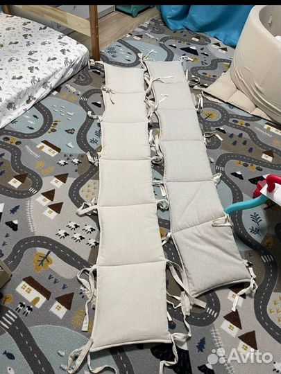 Бортики в детскую кроватку