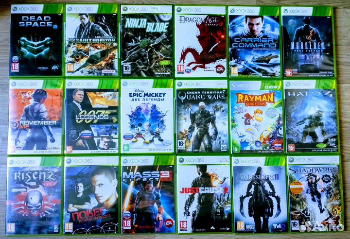 Игры на Xbox 360 лицензия