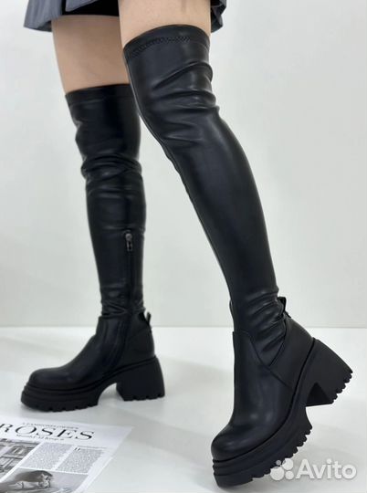 Ботфорты зимние