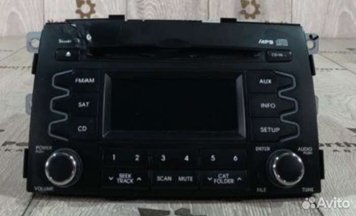 Магнитола на Киа Соренто 2010