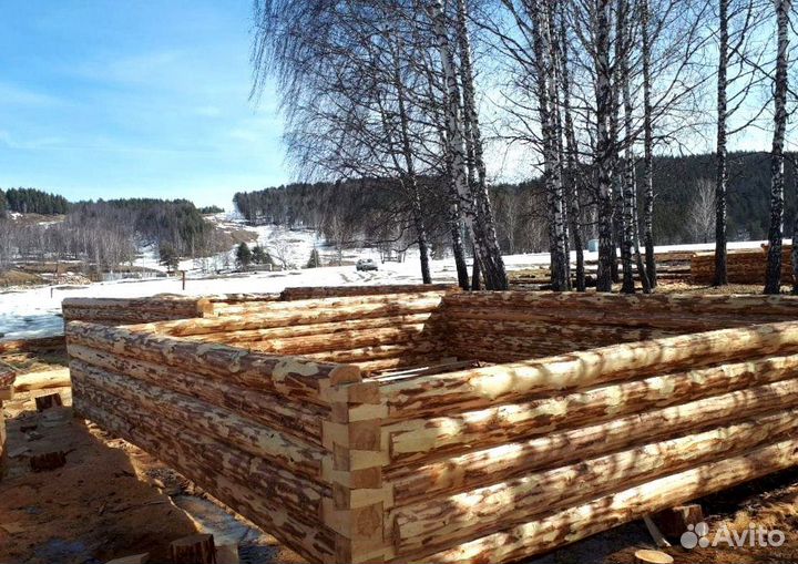 Сруб бани с доставкой