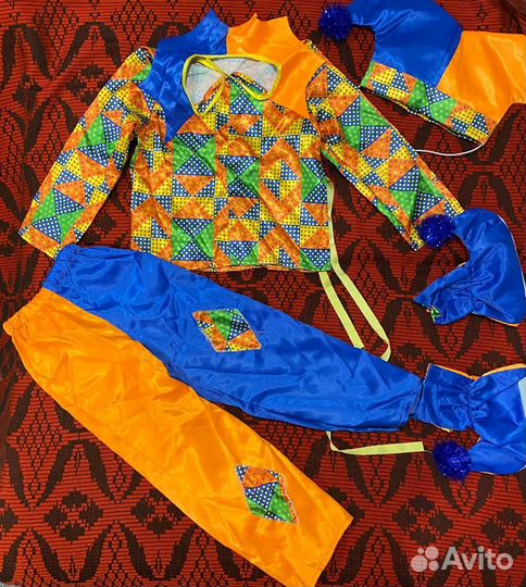 Костюм петрушки 128