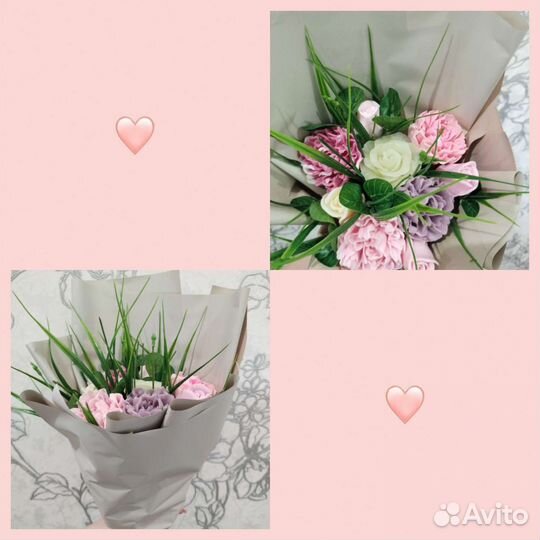 Букет из мыла