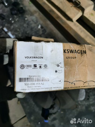 Колодки tiguan 2 передние