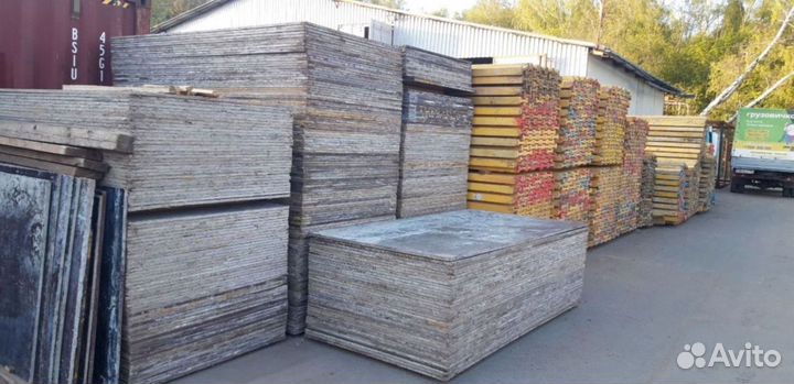 Фанера ламинированная для опалубки