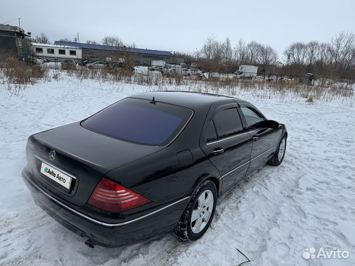 Mercedes-Benz S-класс 5.8 AT, 2002, 333 000 км