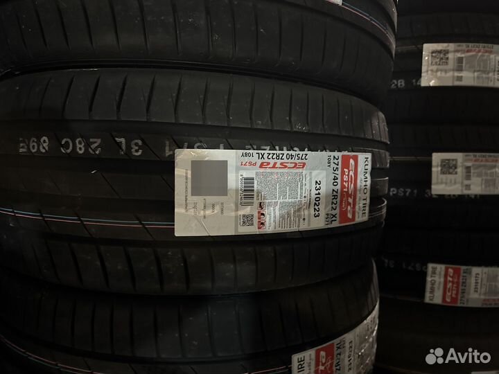 Kumho Ecsta PS71 275/40 R22 и 315/35 R22 111Y