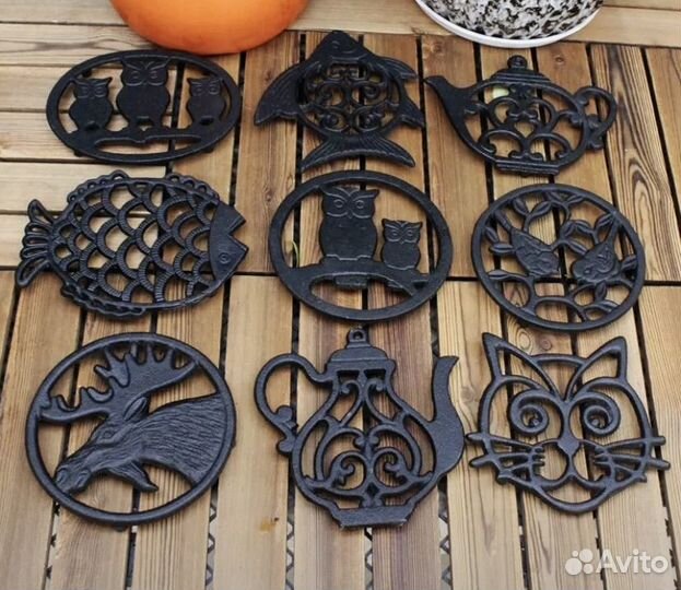 Подставка под горячее чугун