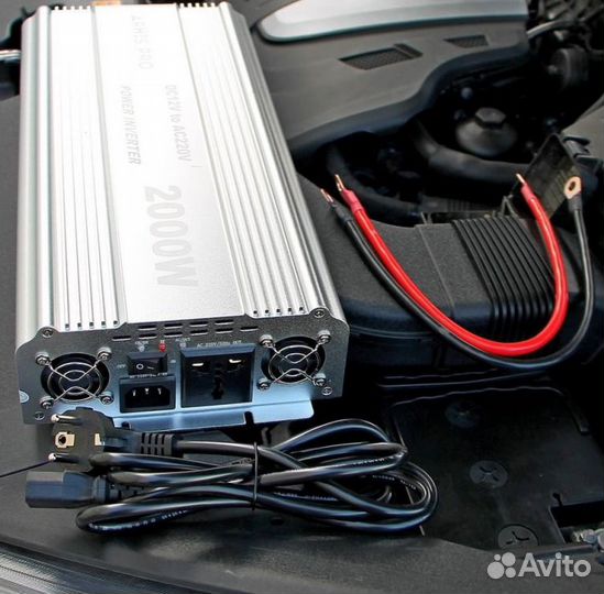 Преобразователь 12-220 Arhis Pro 2000 W инвертор