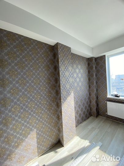 Поклейка обоев