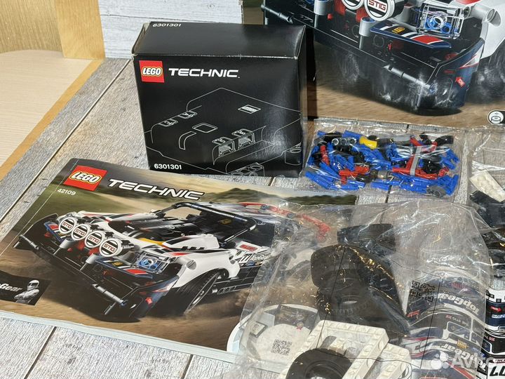 Новый Lego technic 42109 Rally car Top Gear