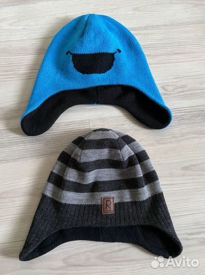 Зимние шапки девочки, мальчики 50-54