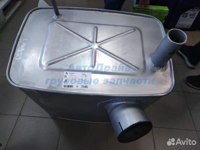 Бочка глушителя Мерседес Актрос 010451