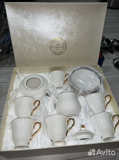 Чайный сервиз Коралл 16 предметов