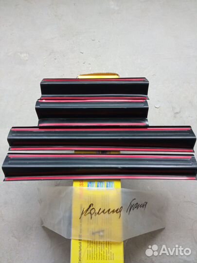 Накладки порогов, для Лада Калина, Гранта