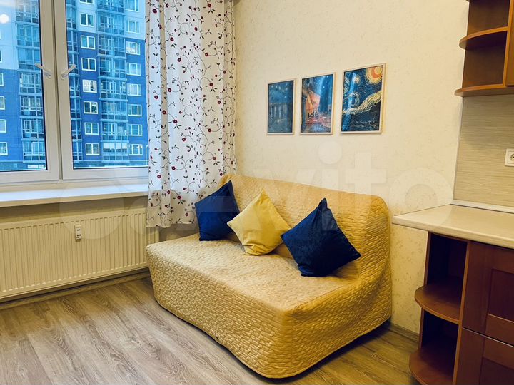 2-к. квартира, 40 м², 4/25 эт.