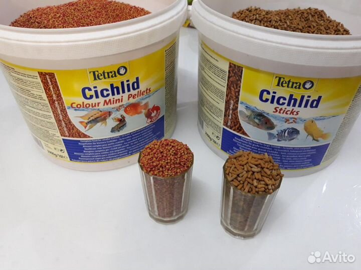 Корма для аквариумных рыбок