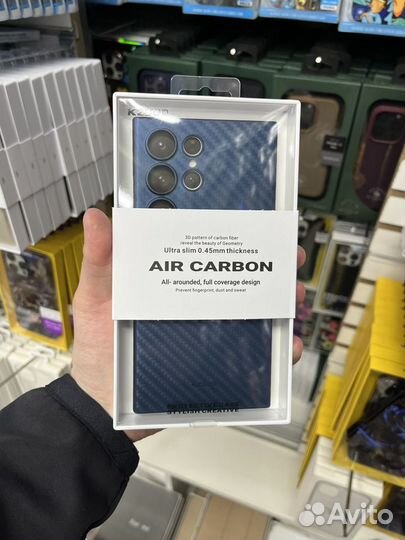 Чехол K-DOO Air Carbon Samsung S24 Ultra S24 S24+