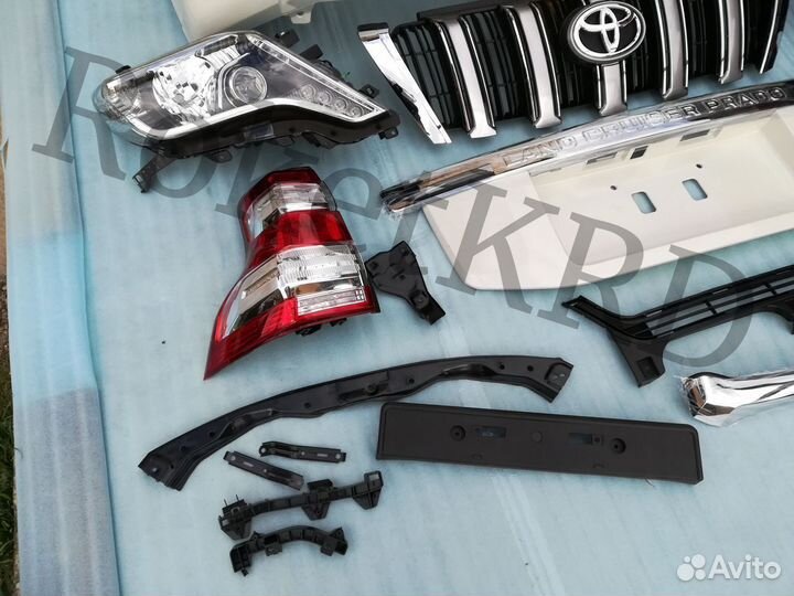 Рестайлинг Toyota Land Cruiser Pradо 150 в 2013