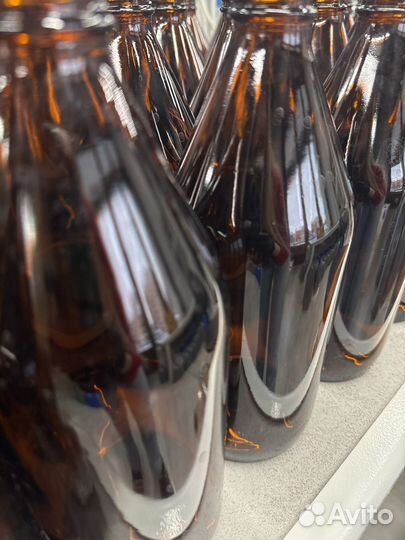 Стеклянная бутылка 1 л