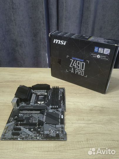 Материнская плата MSI Z490-A PRO (lga1200)