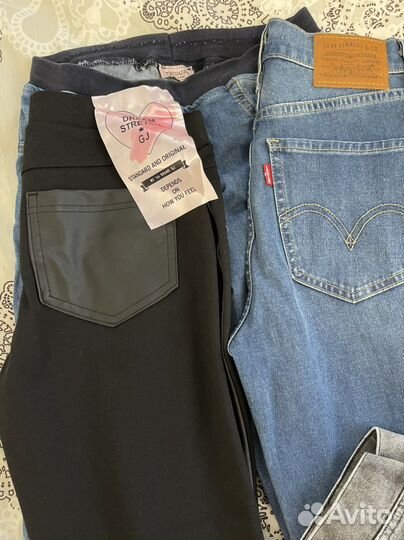 Джинсы лосины Levi’s,Massimo Dutti, Benetton