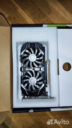 Видеокарта gtx 1050 ti 4gb msi