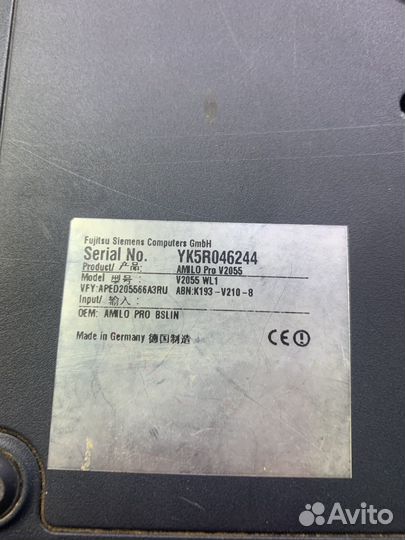 Ноутбук Amilo Pro