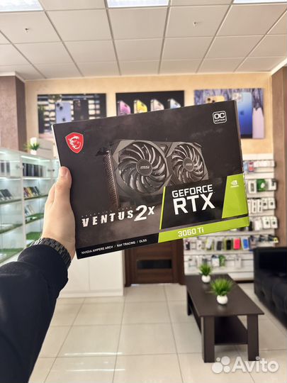 MSI GeForce RTX 3060 Ti ventus 2X OCV1 8GB идеал