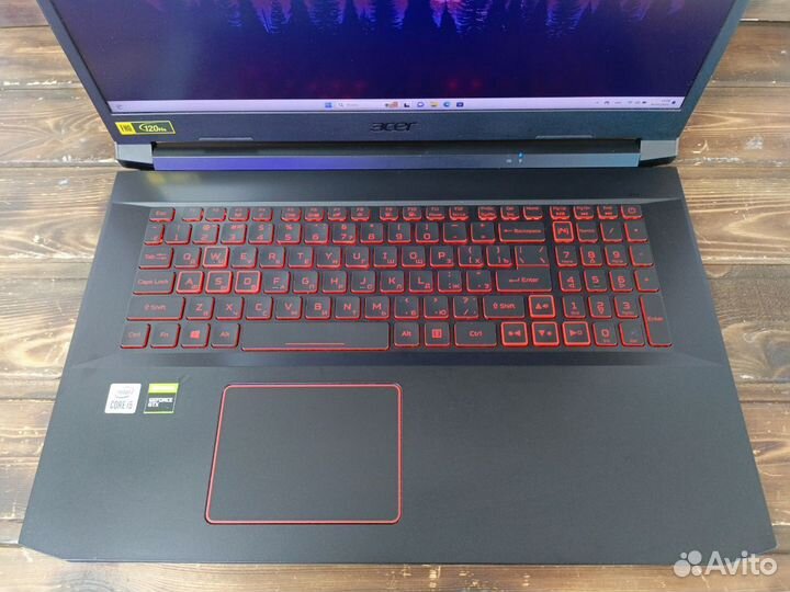 Игровой Асер 17.3 Intel i5-10300H GTX1650 4GB