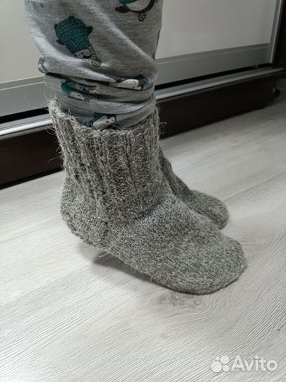 Шерстяные носки