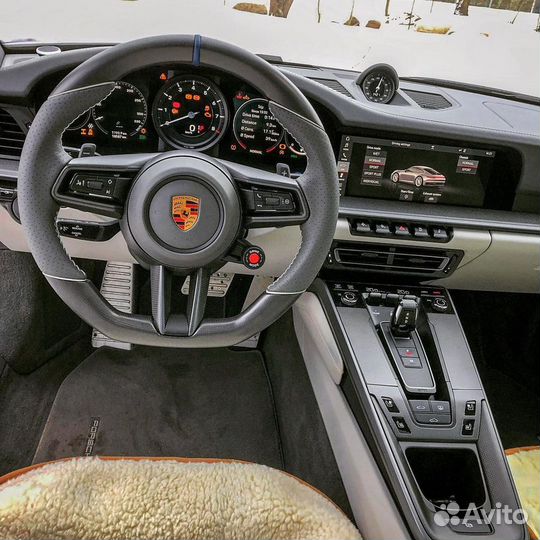 Изготовление анатомического руля Porsche