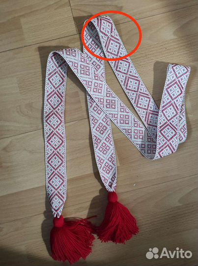 Пояса народные с незначительными нюансами