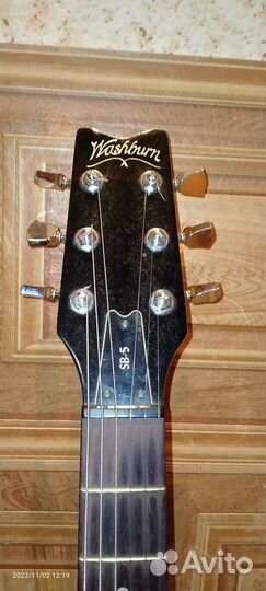 Электрогитара Washburn SB-5, 1995 г
