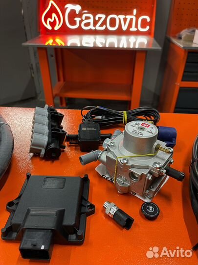 Гбо Впрыск 4 цил BRC alba GP 20 до 100 кв