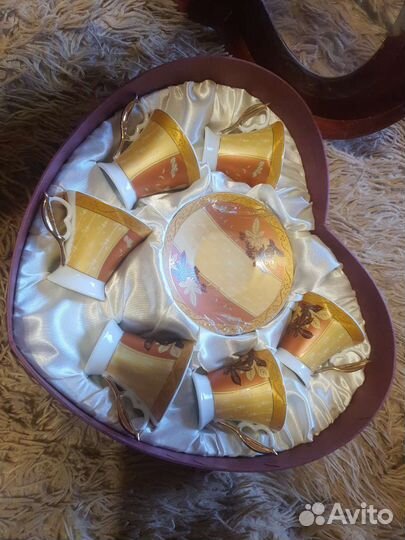 Сервиз кофейный 12 предметов 6 персон,Ansin, новый