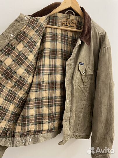 John Baner Vintage Flannel Lined Cord Jacket