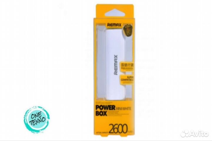 Внешний аккумулятор Remax Mini 2600 mAh Power Bank