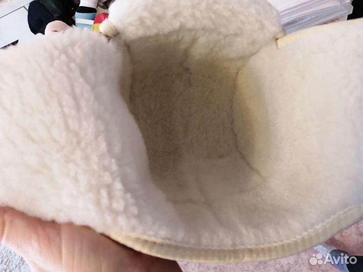 Меховая детская шапка ушанка