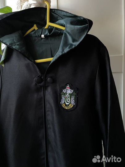 Плащ мантия Гарри Потер Слизерин S